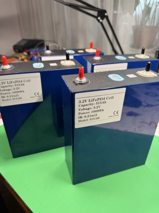 Комірки LiFePO4 315A 314А 280А клас А