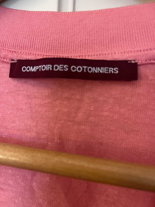 T-shirt decote em V Comptoir des Cotonniers tamanho XS