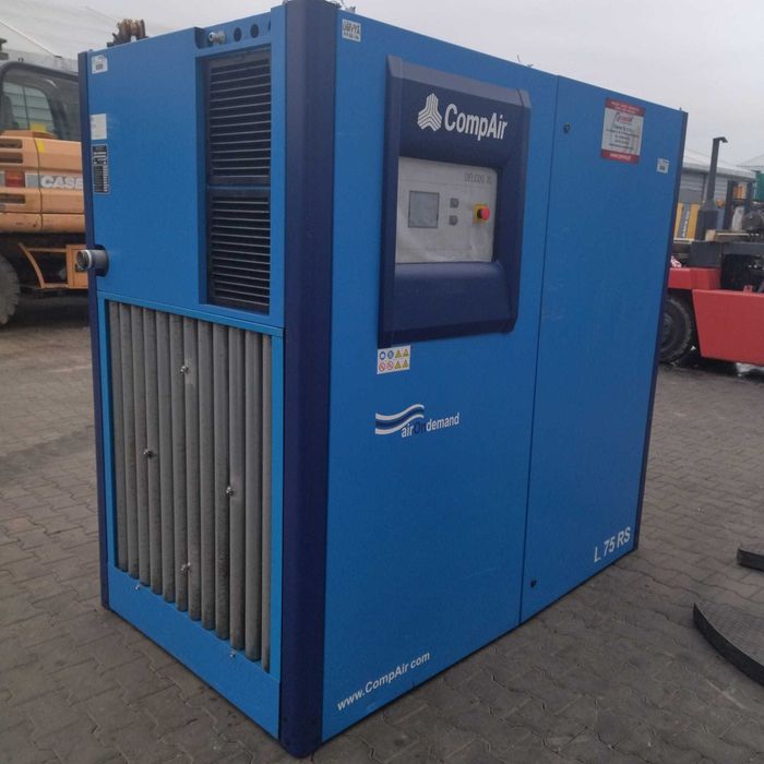 Kompresor Śrubowy COMPAIR L75RS 75kW 13,99m3/min 13 bar 2016r Wbudowany Falownik