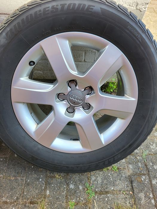 Felgi Audi 17" 5x112 Opony zimowe 235/60/17