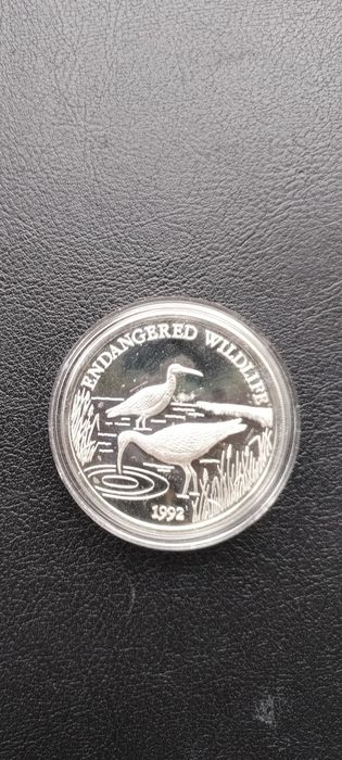 Серебряная монета.