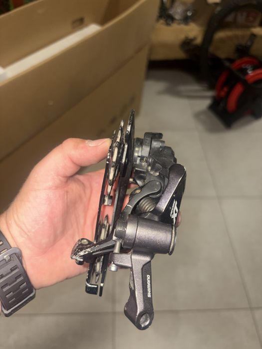 Przerzutka  shimano deore xt 12s + manetka slx
