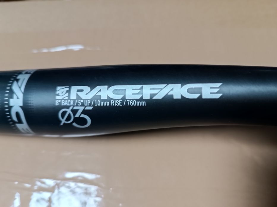 Guiador bicicleta Raceface Next R 35 Carbono Novo