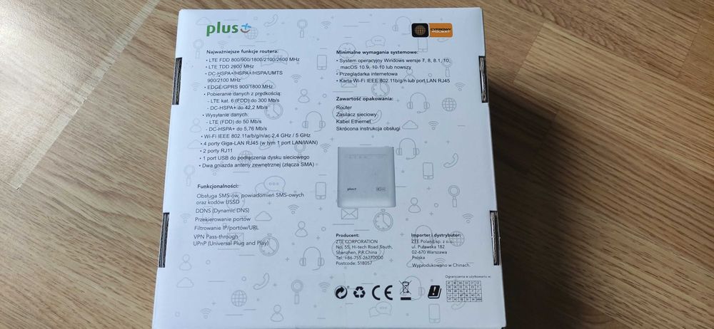 Router ZTE MF286R - nieużywany !! [NOWA CENA]