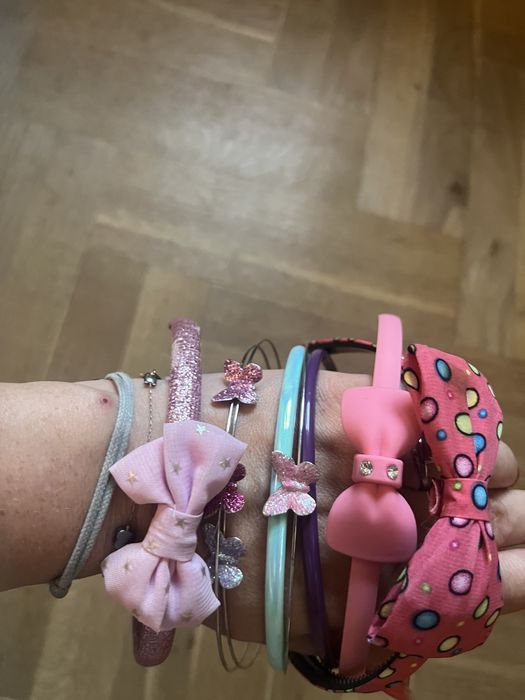 Opaski na włosy 6 szt