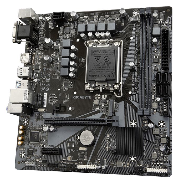 Płyta Główna Micro Atx Gigabyte H610M H V2 Ddr4 Intel Socket 1700