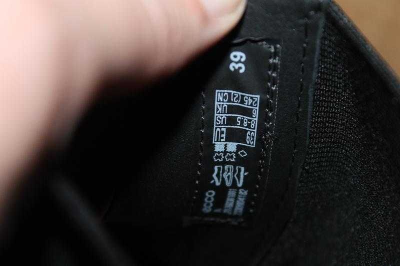 Шкіряні черевики, челсі Ecco Staker 39 розмір