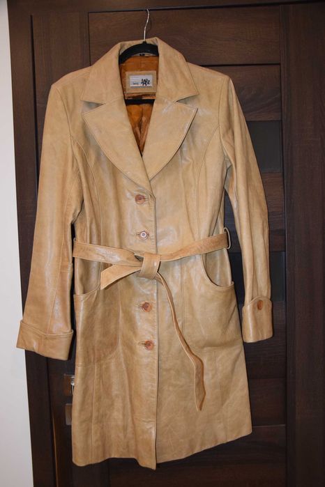 Jazz-płaszcz skórzany Vintage  R.L