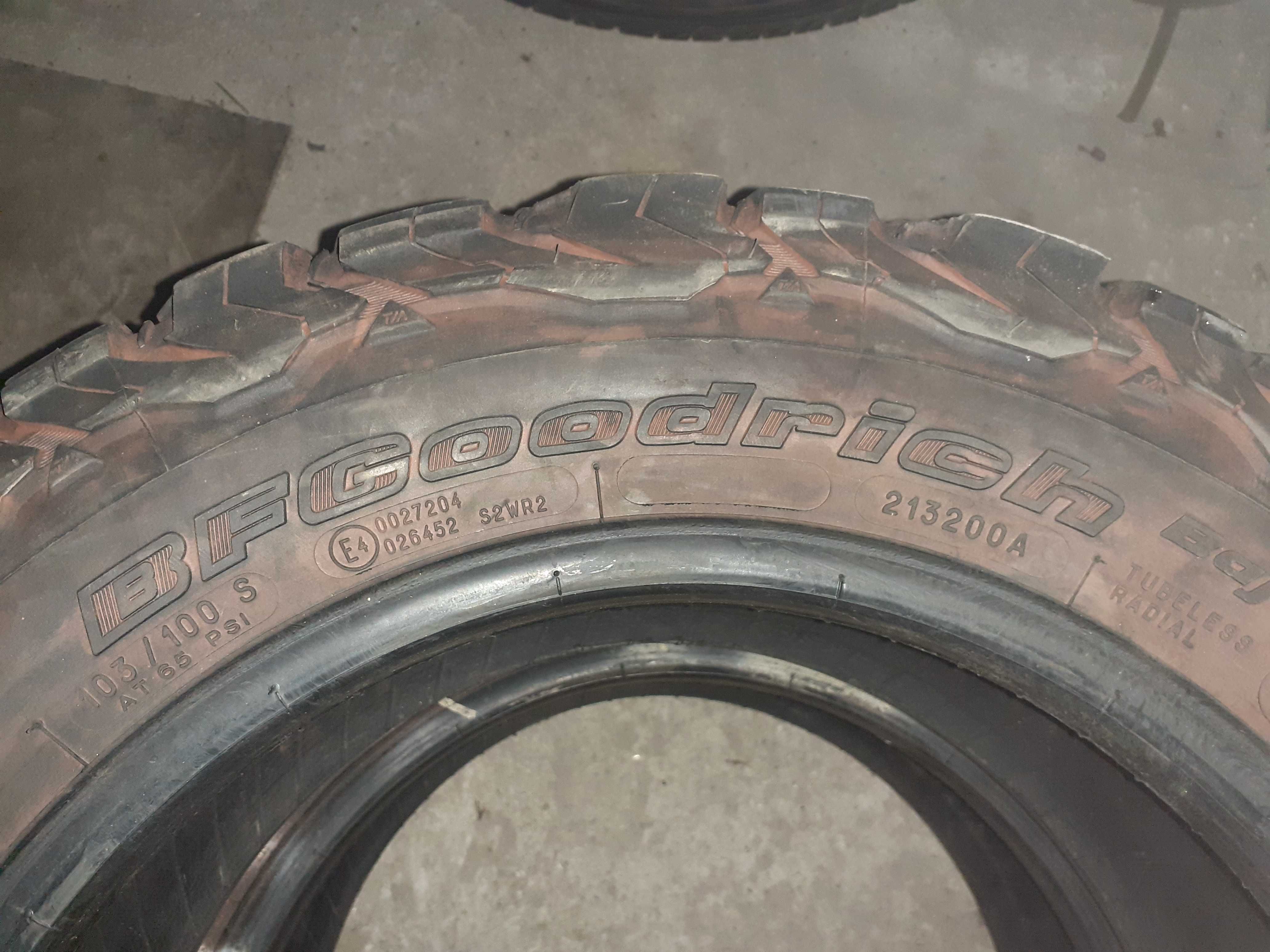 Грязевая резина BFgoodrich all terrain 215/65 r16 - 2 шт,с деформацией ...
