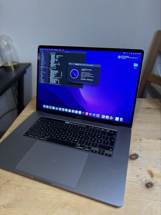 Macbook Pro 16" 2019 | 16GB | 512GB | 195 ciclos