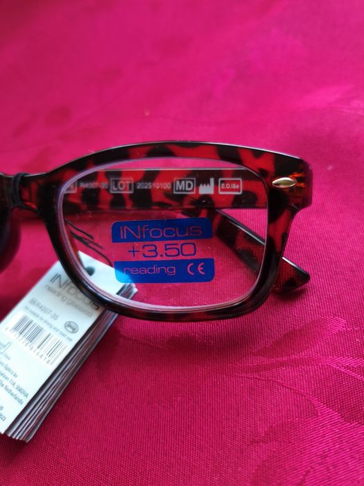 Okulary do czytania INfocus +3.5