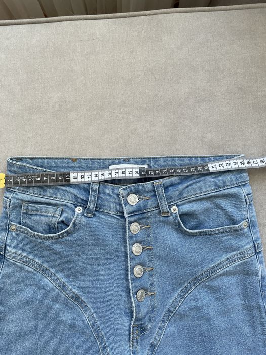 Джинси прямого крою з кокеткою