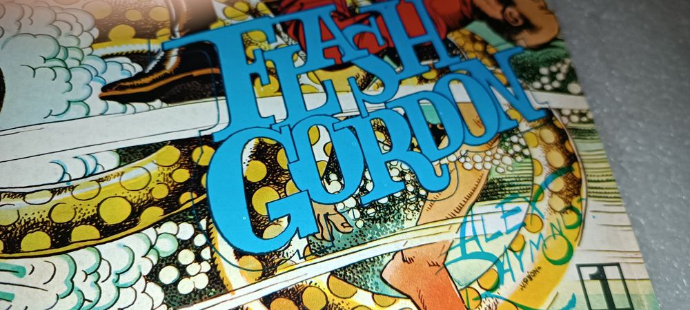 banda desenhada raríssima de flash gondon de 1978