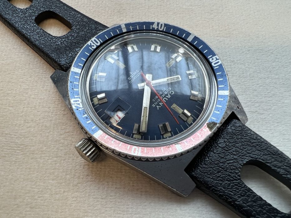 Relógio Cauny Submarine (Pepsi)