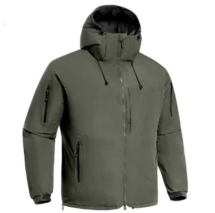 Тактична зимова куртка олива до -25 армійська тепла куртка Call Dragon