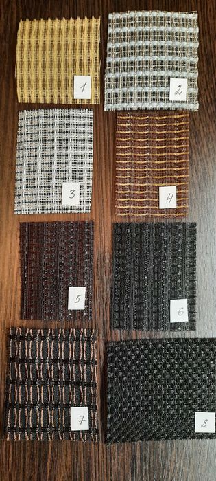 Акустичний гриль, акустична тканина (комплекти зразків доповнено)