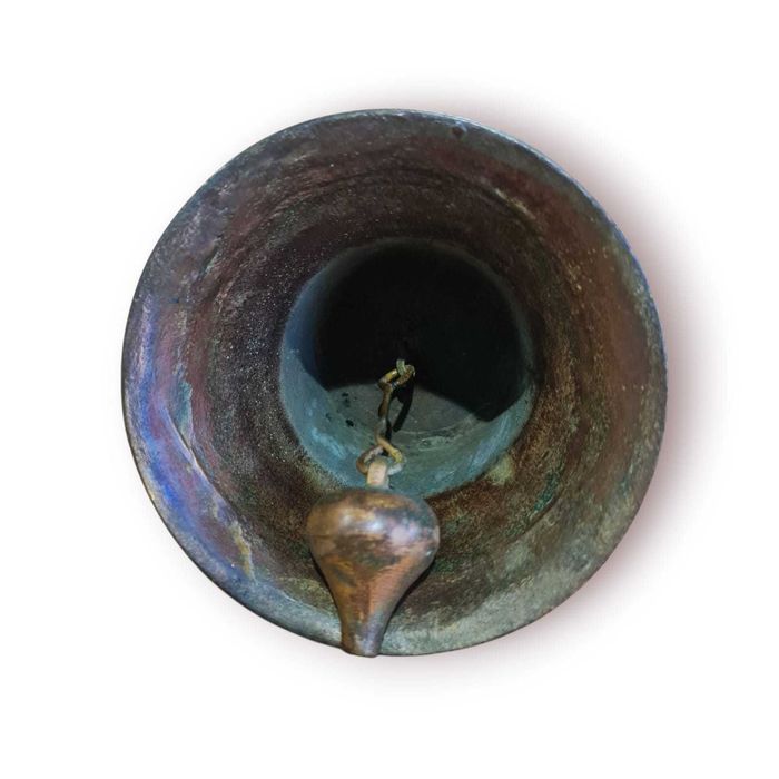 Sino Antigo Bronze – 15 cm Altura x 12 cm Diâmetro