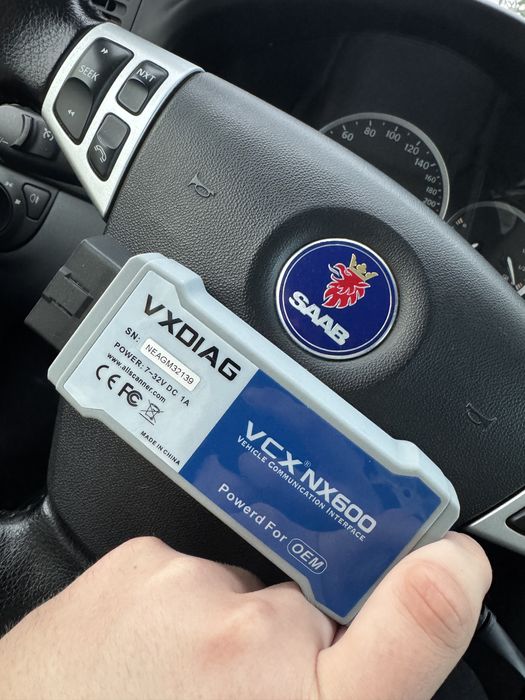 VXDIAG VCX NANO - obd2 do saaba, chevroleta, opla itd