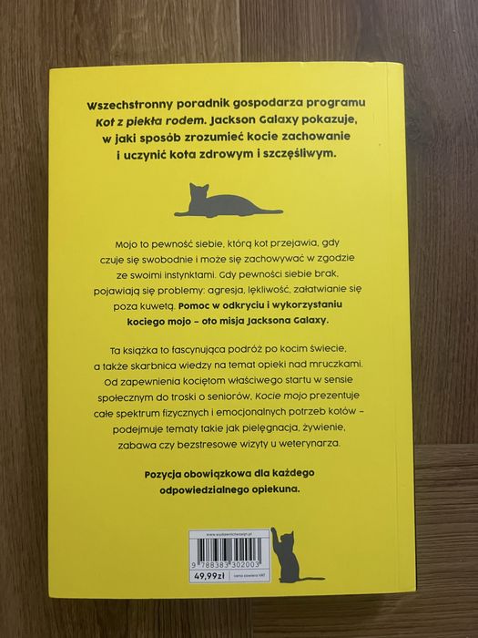 Kocie mojo czyli jak być opiekunem szczęśliwego kota Jackson Galaxy