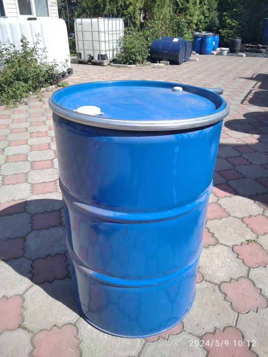 Бочка железная 30,60,100,200л(новая), еврокубы 1000л.