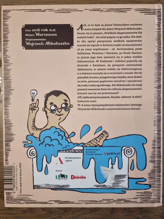 Książka Wielkie Eksperymenty dla Małych  Ludzi