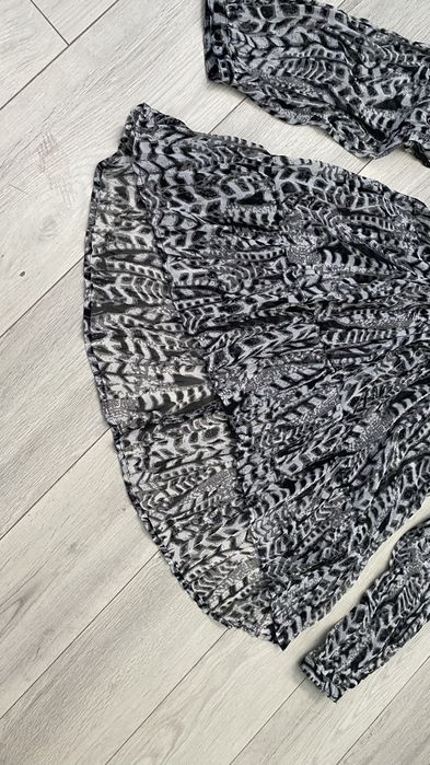 Bluzka tunika Gina Benotti 40/L   Owersize zwierzecy print