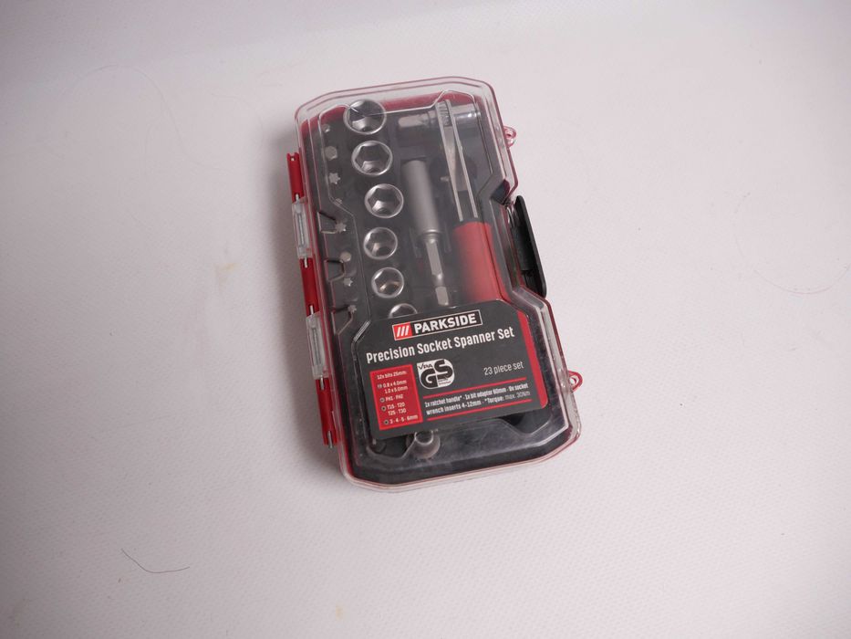 Якісний набір ключів і викруток Parkside Precision Socket Spanner Set