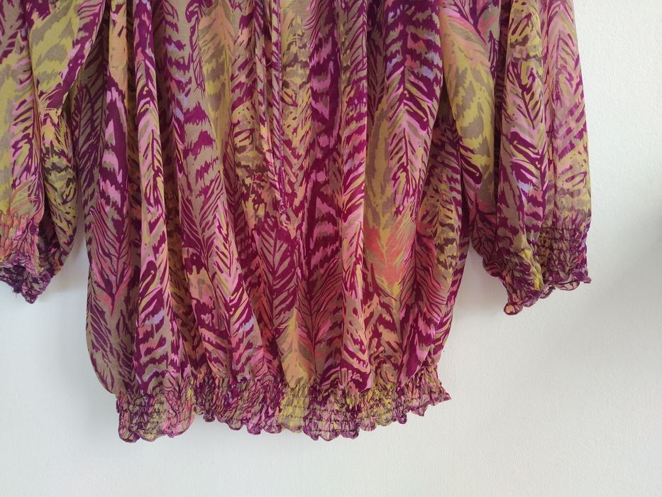 Blusa boho, elegante e original - H & M - Tamanho S