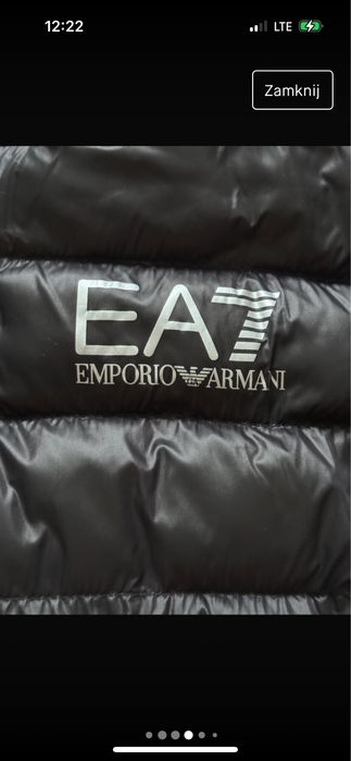 Super kurtka Emporio Armani, EA7, jak nowa