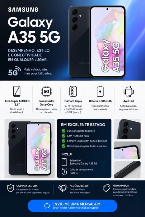 Samsung A35 5G 128GB/6GB Ram