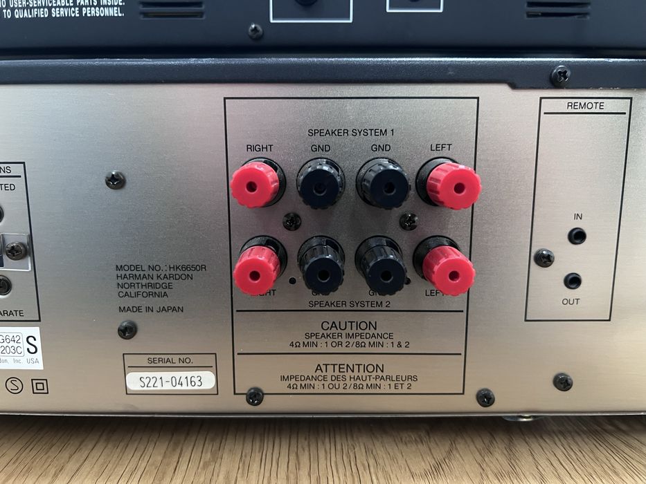 Wzmacniacz Harman Kardon 6650r plus radio