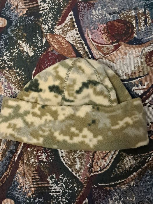 Піксельний зимовий костюм утеплений на флісі вітроволого стійкий