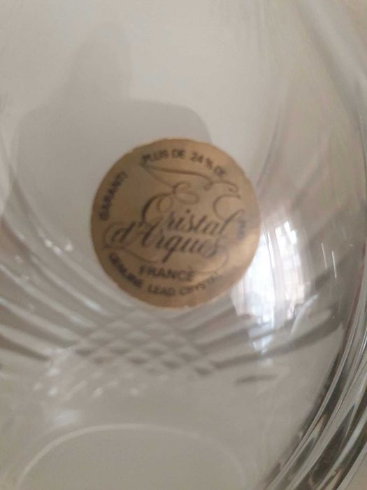 Garrafa cristal d´Arques