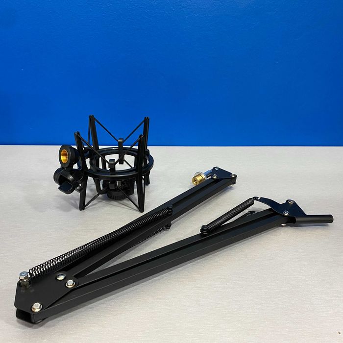 LENSGO KD96 Cardioid Condenser Microphone + Suporte Podcast (NOVO)