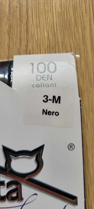 Rajstopy ciążowe GATTA BEAUTY 100den 3-M Nero