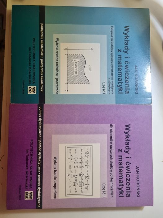 Wykłady i cwiczenia z matematyki