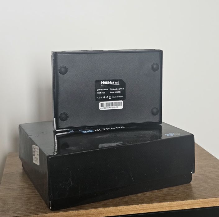 Tv box Android ty H96 Max M9