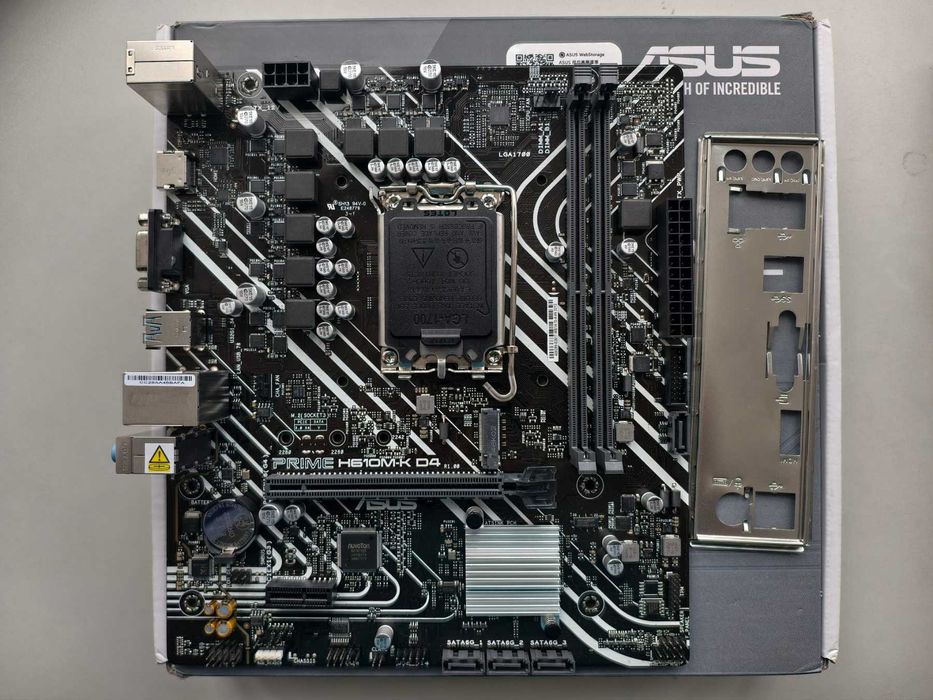 Материнська плата Asus PRIME H610M-K D4 s1700