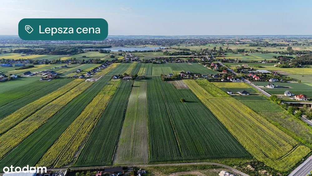 TANIE działki z WZ koło Zamościa