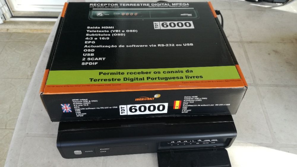 Receptor Terrestre Digital Tv Televisão TDT