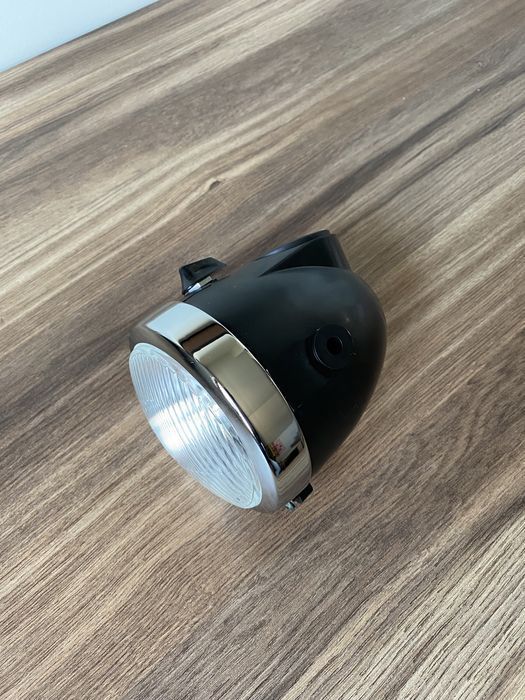 NOWA KOMPLETNA lampa przód stacyjka OGAR 200 OGAR 205 MOTORYNKA romet