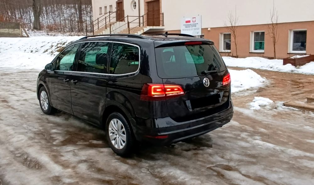 VW Sharan 2.0 TDI 150 km Automat DSG 2015 LED Navi kamera bi Xenon