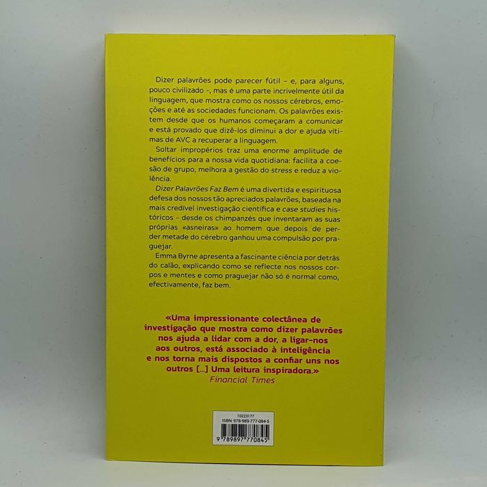 Livro - Emma Byrne - Dizer Palavrões Faz Bem - PAR4-SITE