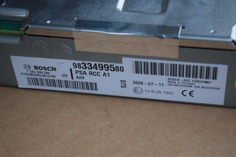 Radio nawigacja Jumpy Expert III Proace III Vivaro C 20r. 9833.499580