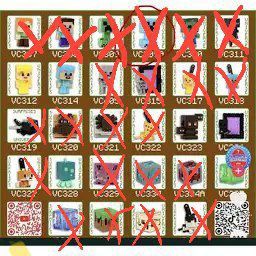 Обмін,ті які закреснені то які в мене є а не закреснені в мене їх нема