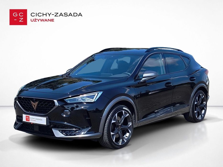 Cupra Formentor VZ serwis ASO 1.4hyb 245KM bezwypadkowy MatrixLED FullLink navi VAT23%