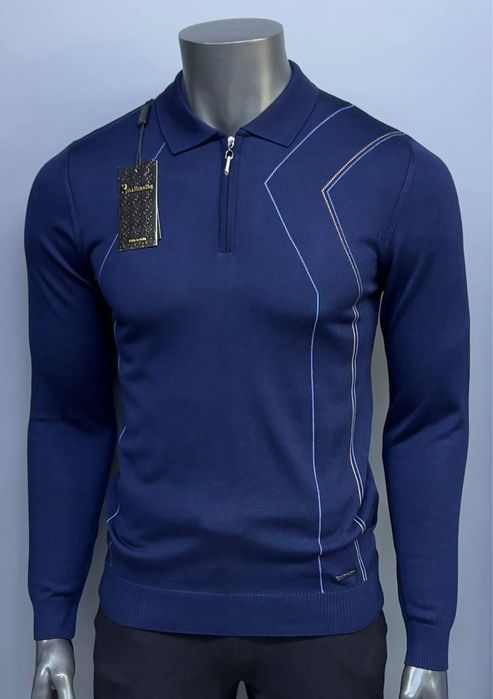 Джемпер поло лонг трикотаж stefano ricci billionaire