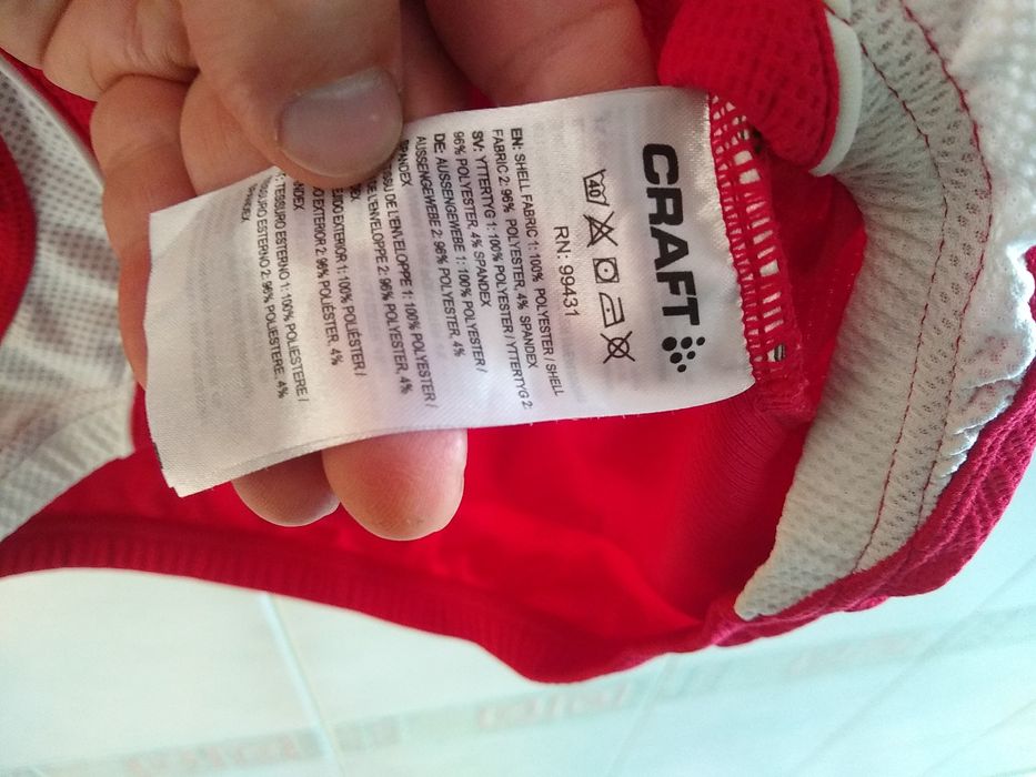 CRAFT L1 Ventilation  Koszulka rowerowa, Uniseks, Rozmiar S-XL