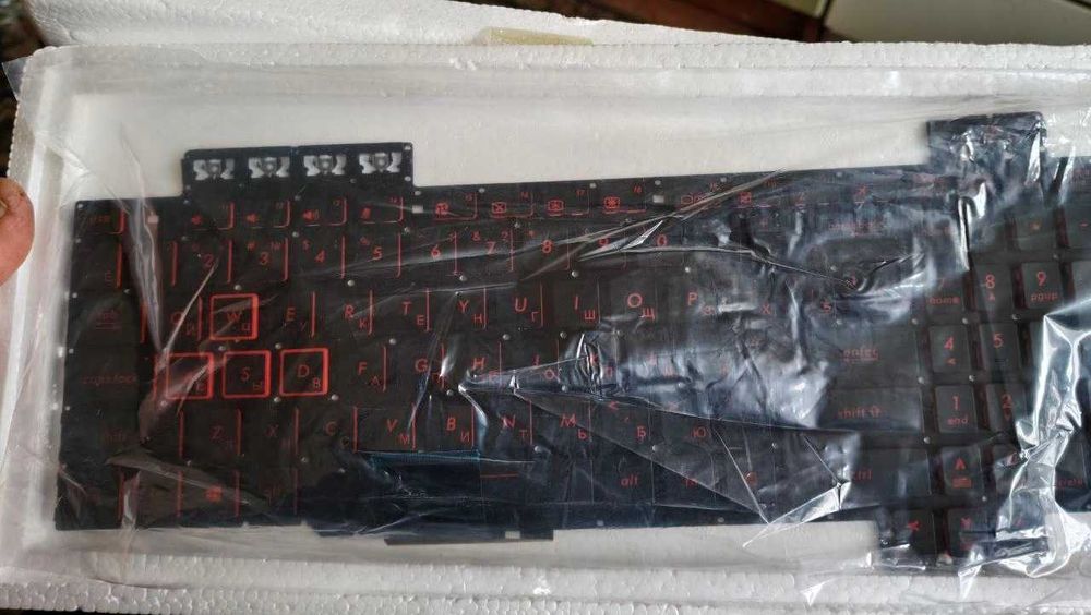 Клавиатура для ASUS TUF Gaming FX505, 506, FX504, FA505 FX506, FX705