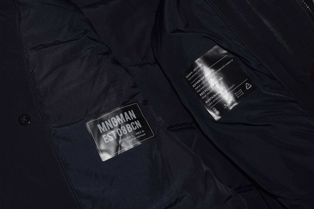 Mango Down Jacket (Мужская Зимняя Куртка Пуховик Манго )